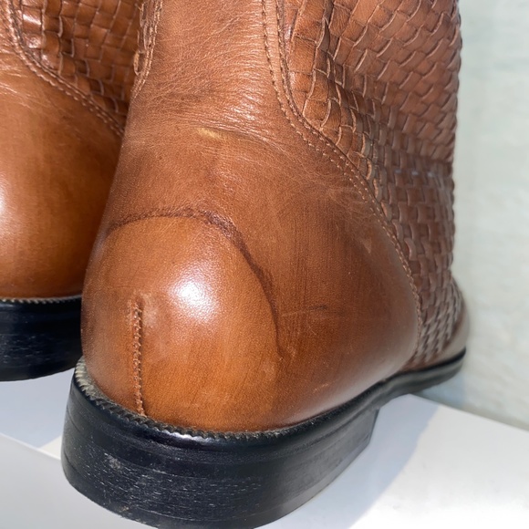 Trotters basket weave Marlene ankle boots 10W - Picture 4 of 10